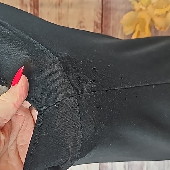 NEW LAUREN RALPH LAUREN BLACK CROCHET SHORT SLEEVE PULLOVER KNIT TOP - Picture 10 of 16